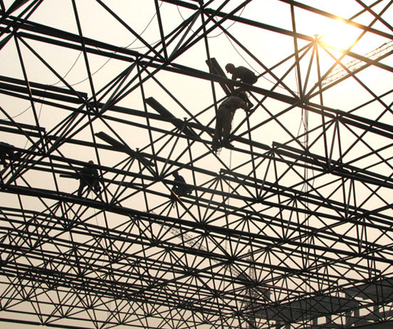 宿迁厂房网架安装