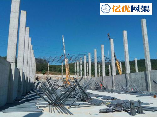 宿迁料棚网架设计